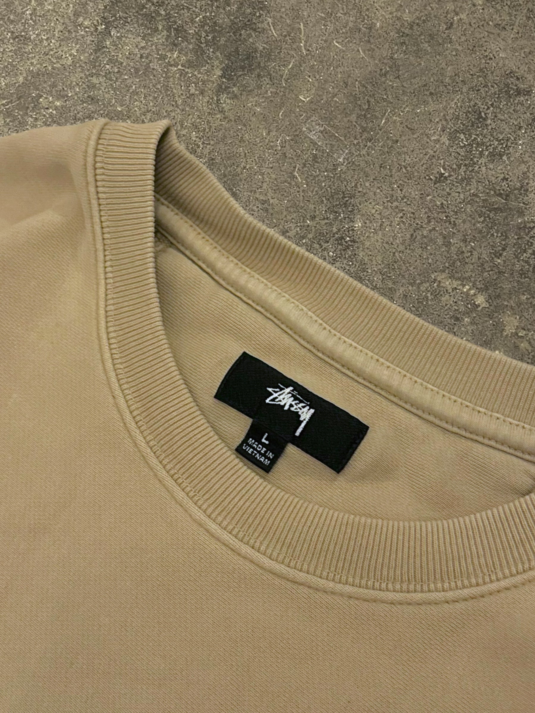 STÜSSY STOCK LOGO SWEATSHIRT