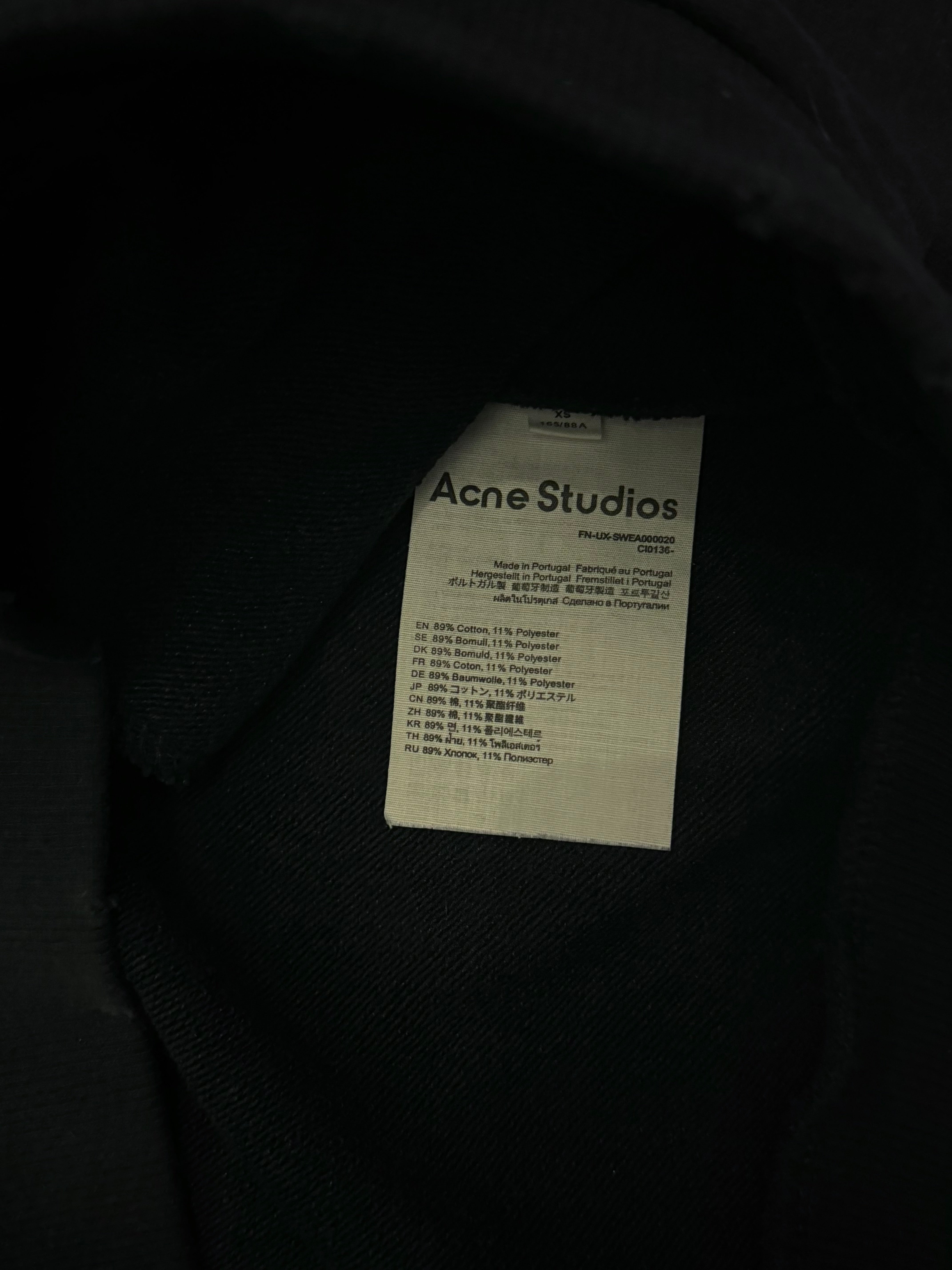ACNE STUDIOS 1996 HOODIE