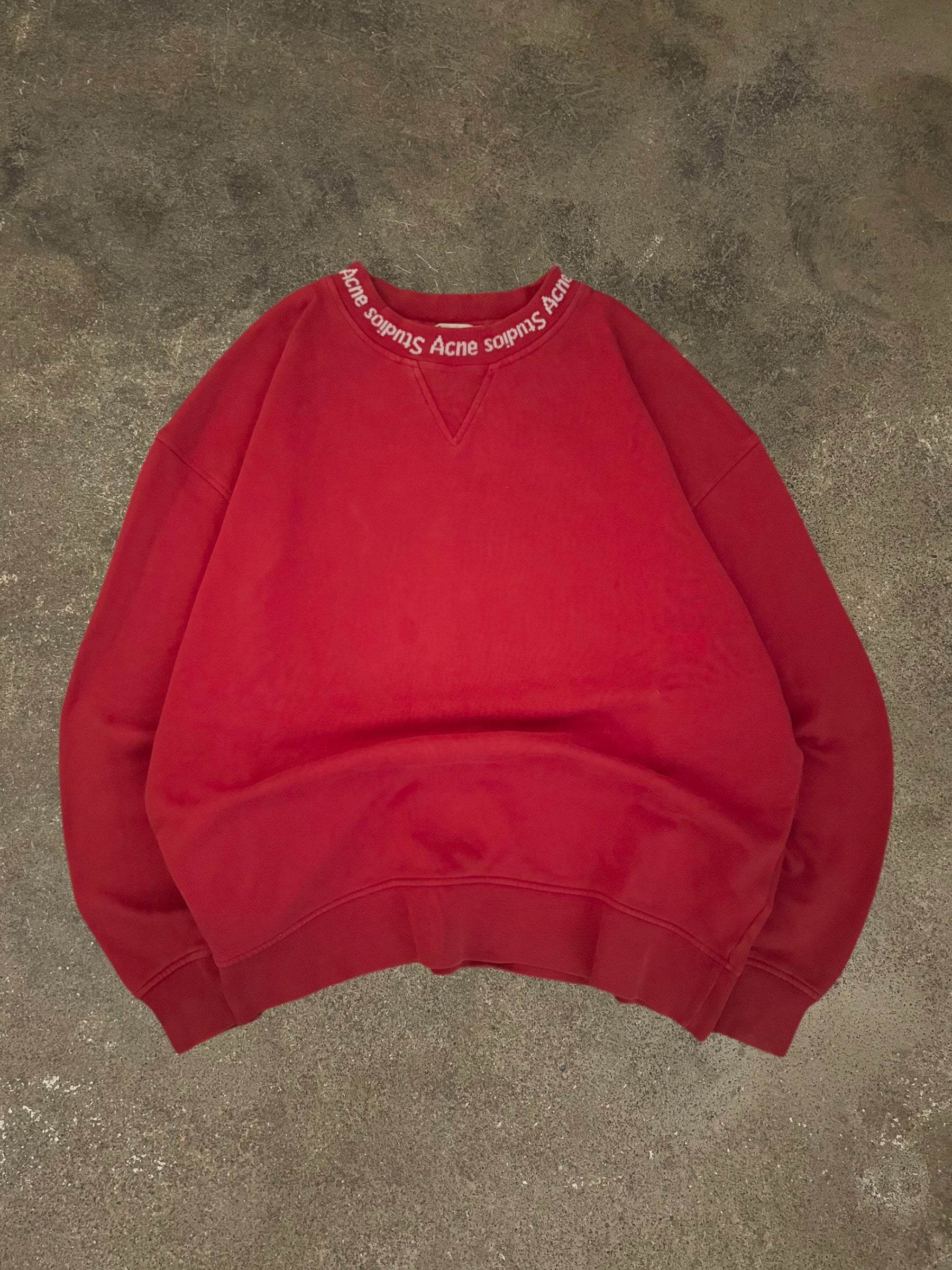 ACNE STUDIOS YANA AS RIB SWEATSHIRT