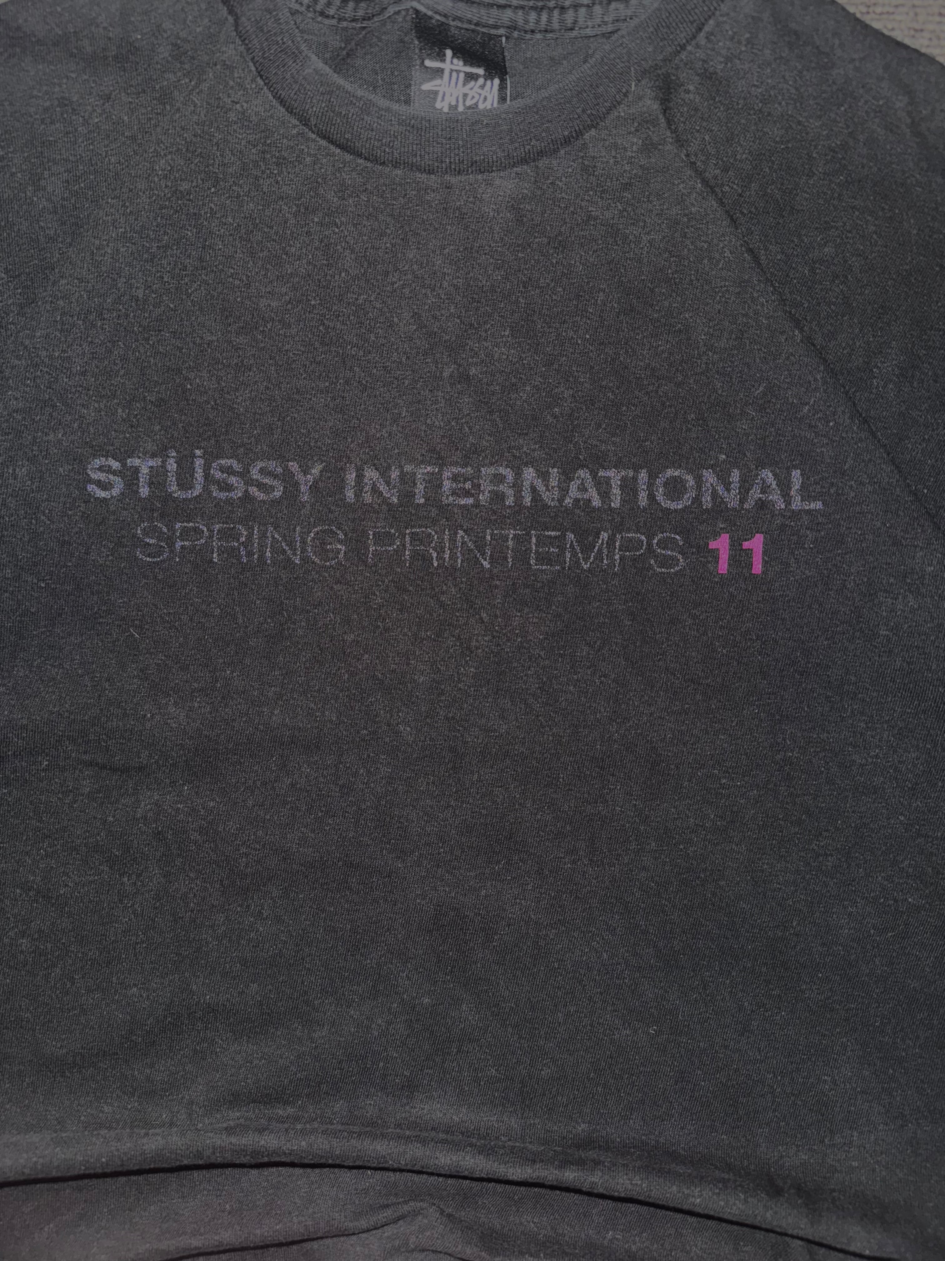 STÜSSY SPRING PRINTEMPS T-SHIRT