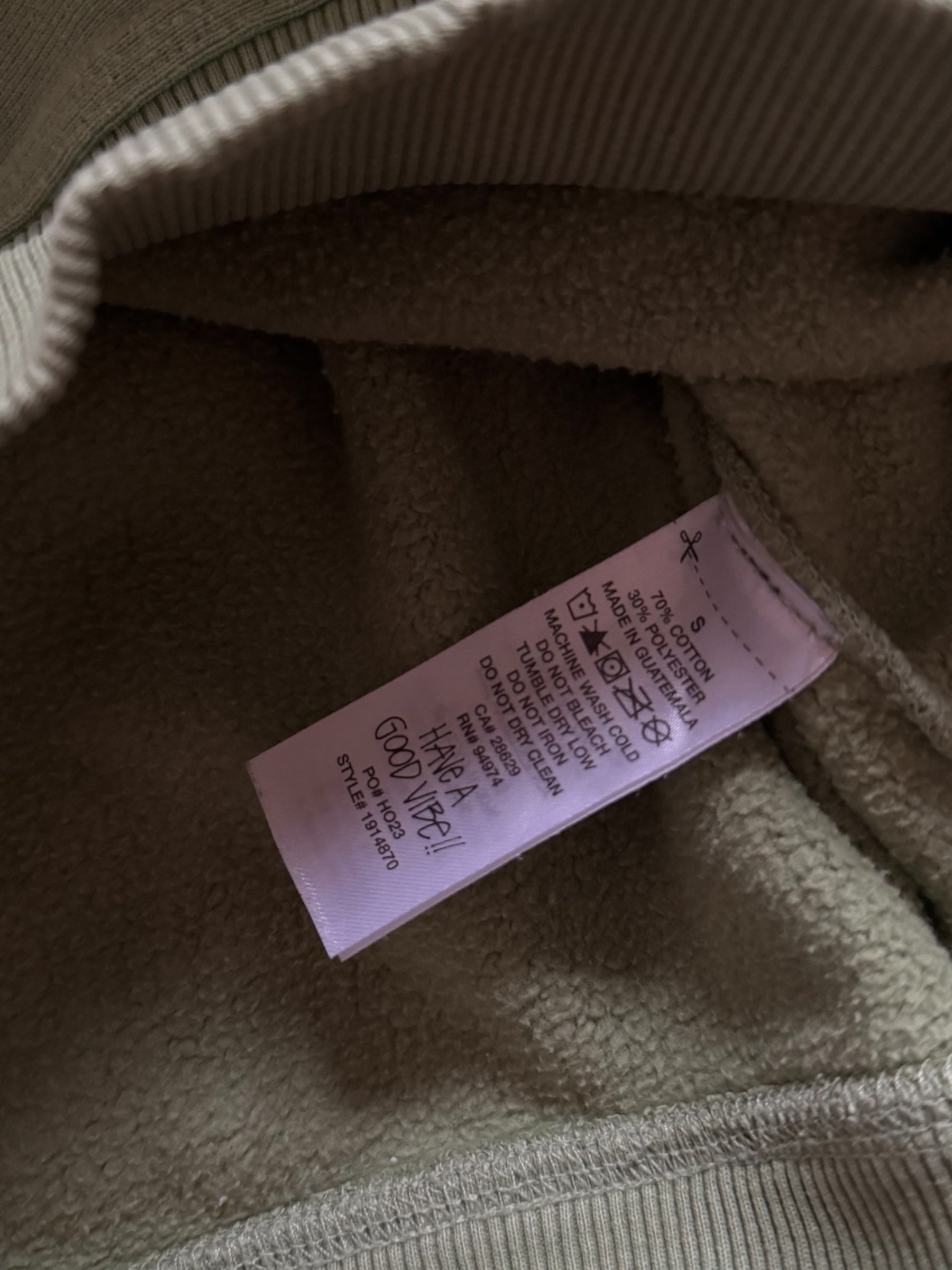 STÜSSY BASIC LOGO SWEATSHIRT