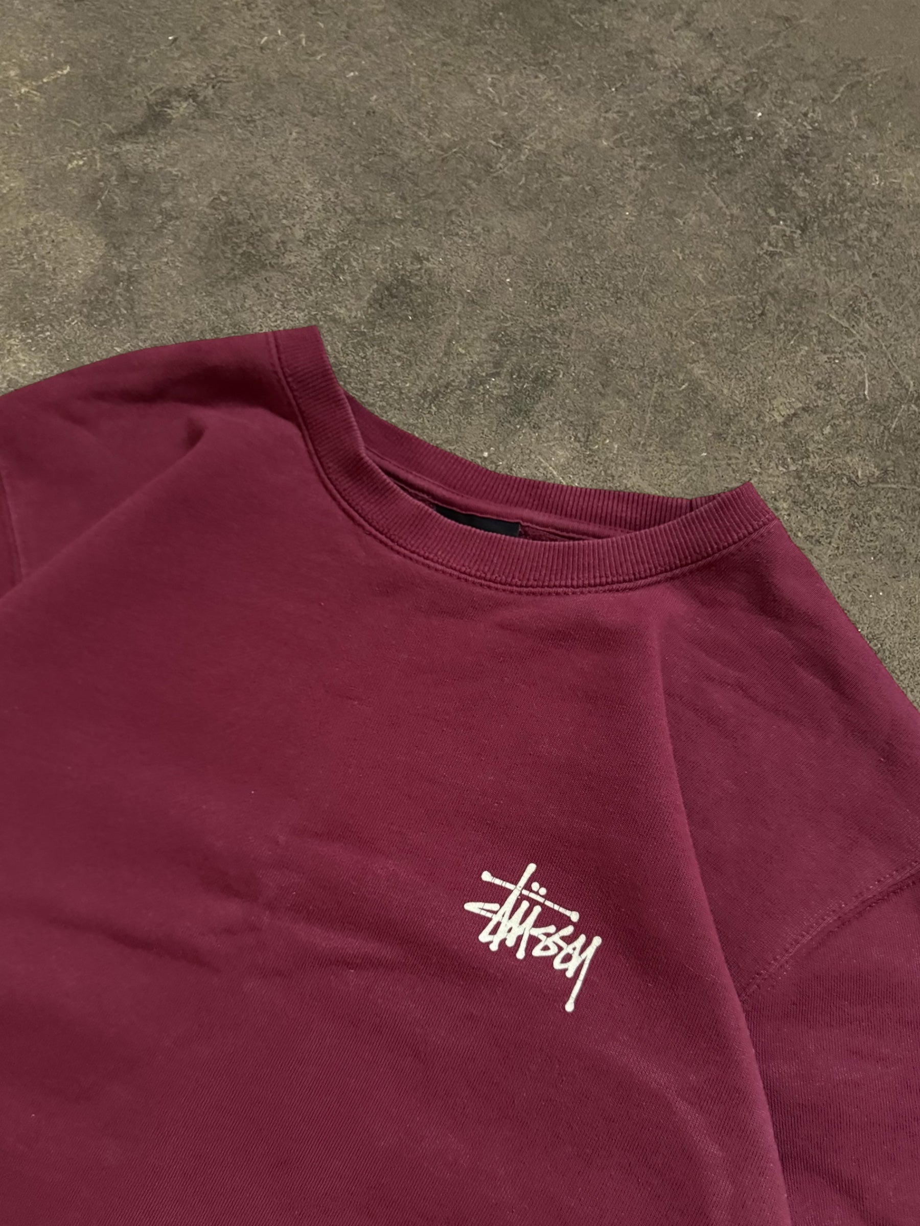 STÜSSY BASIC LOGO SWEATSHIRT
