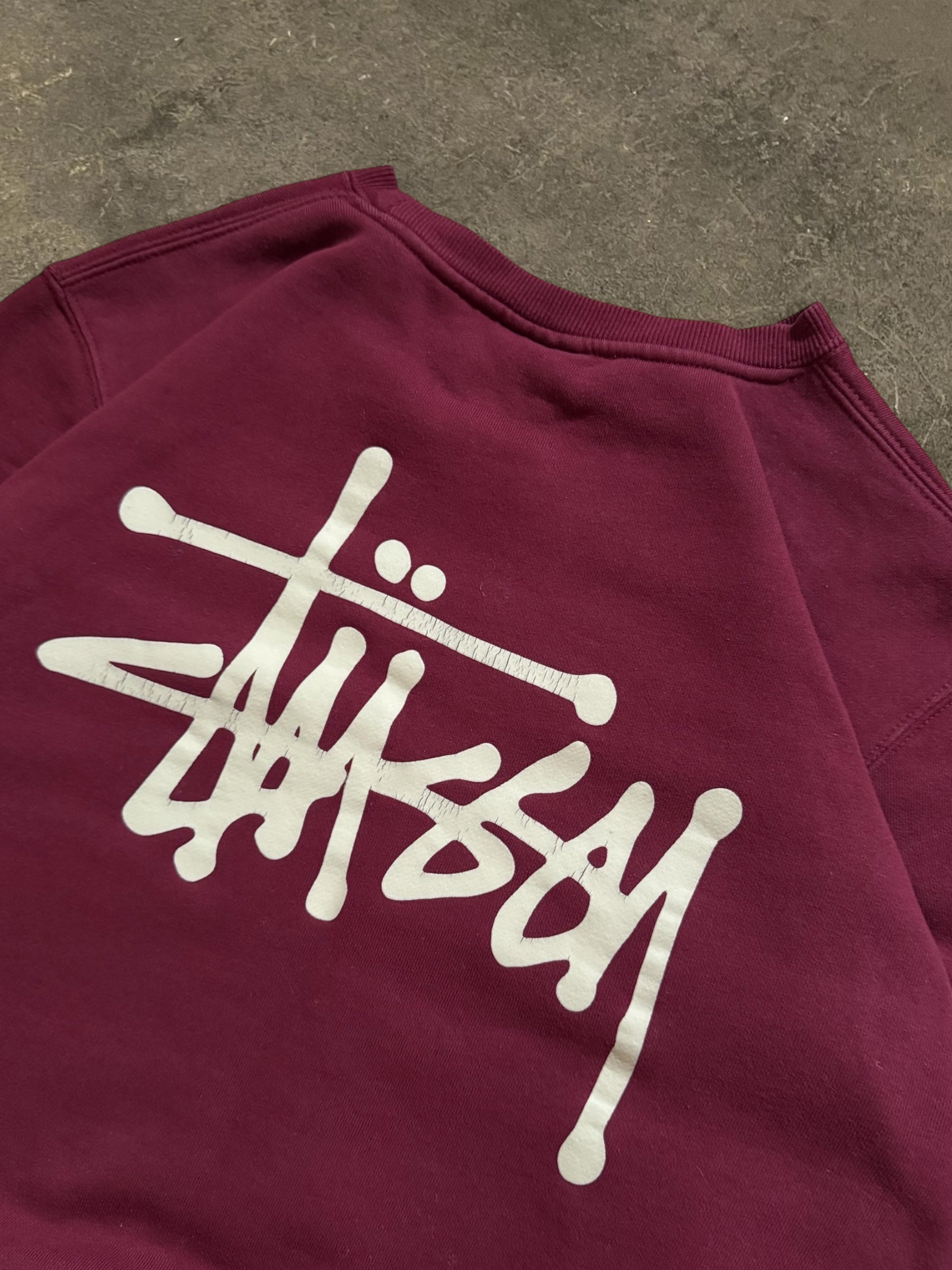 STÜSSY BASIC LOGO SWEATSHIRT
